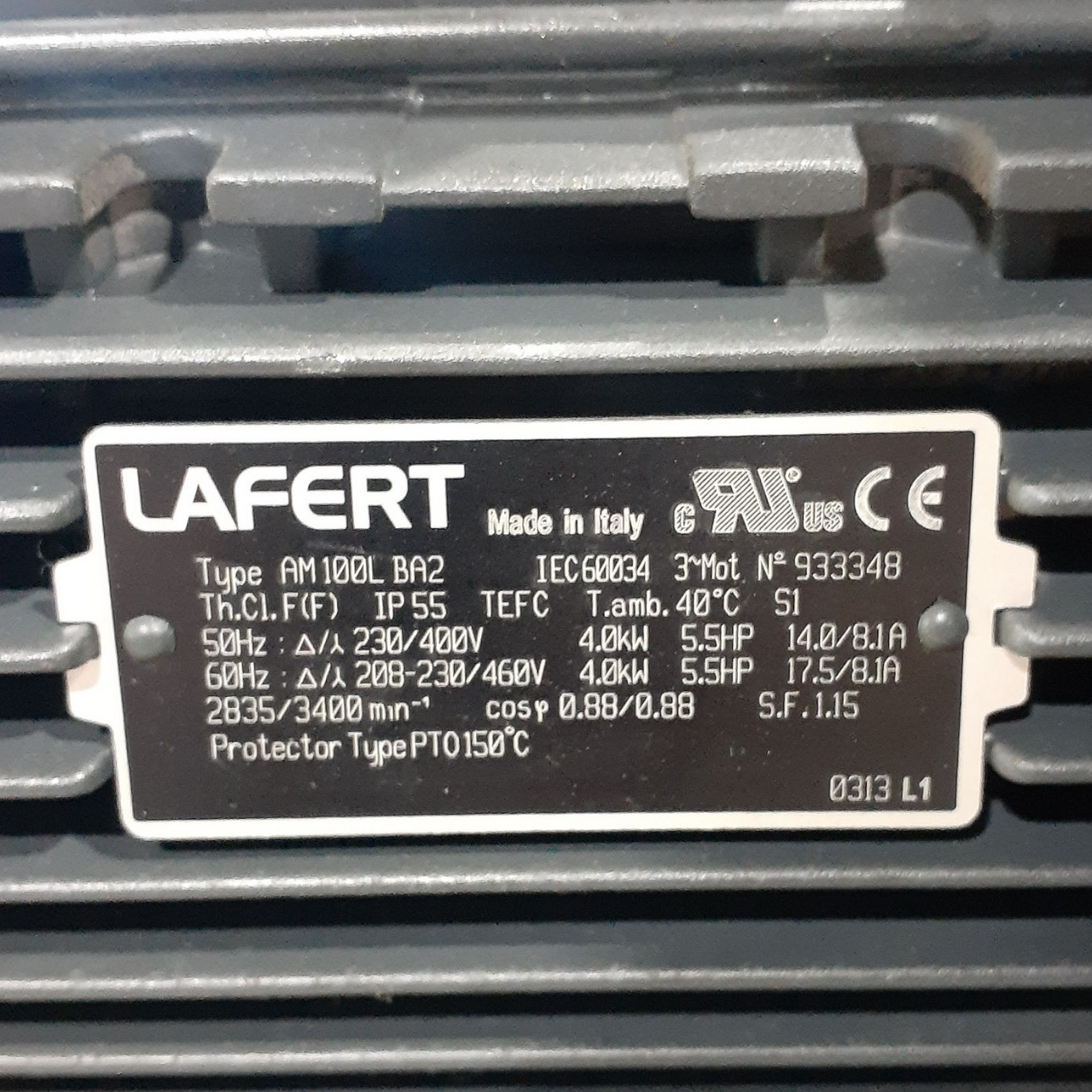 FPZ 5.5HP Single Stage Side Channel Regenerative Blower, K07 MS M0R