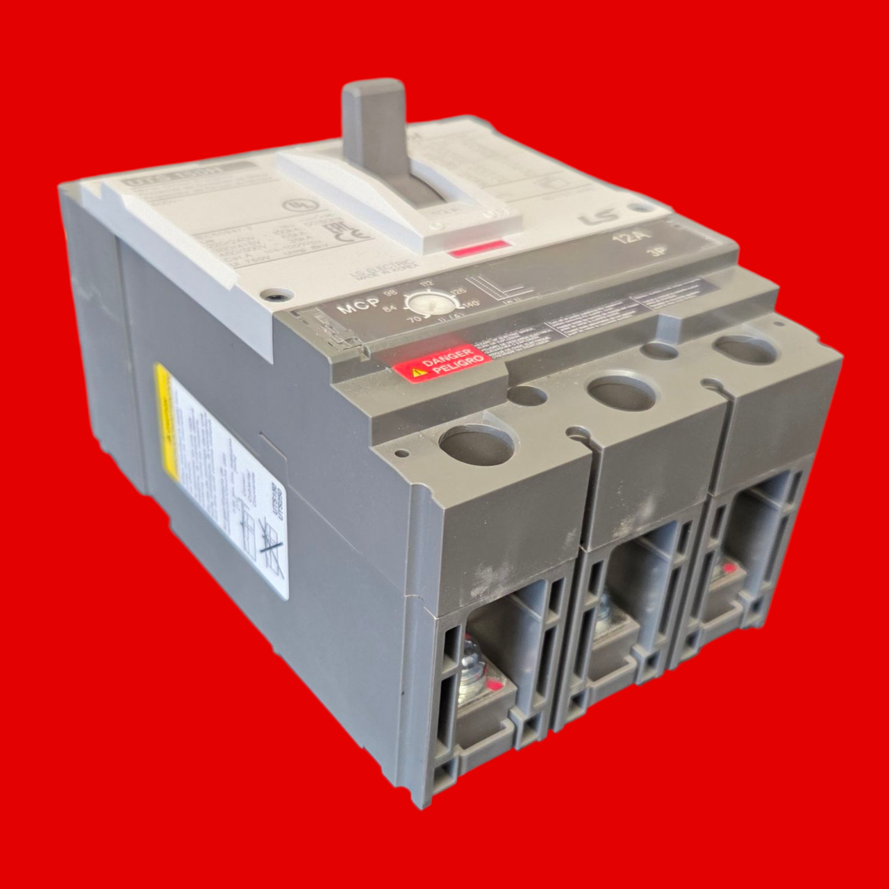 LS Electric MCCB Circuit Breaker, 12A - UTS150H MCP 12A 3P LL UL