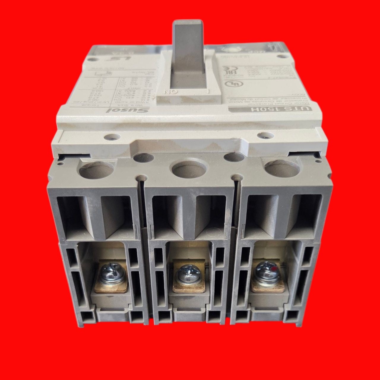LS Electric Molded Case Circuit Breaker, 3 Pole, 6.3A | 02070518UL