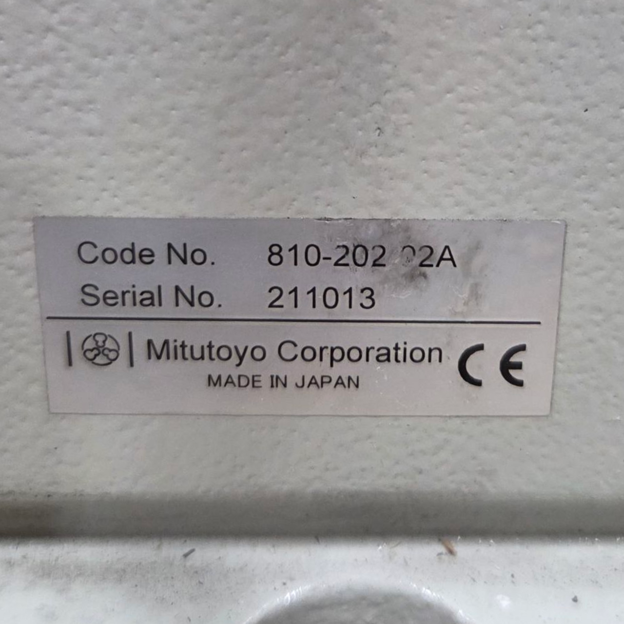 Mitutoyo HR-500 Rockwell Hardness Tester, 810-202-02A