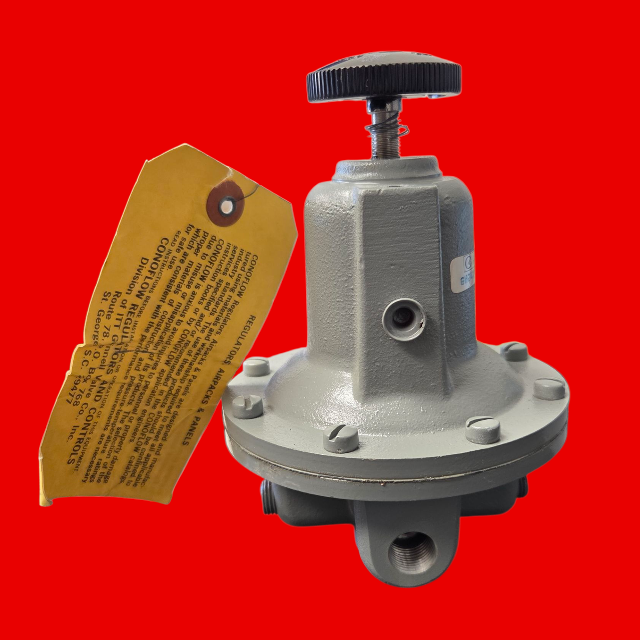 Conoflow GH24XFHEXXXH Pressure-Reducing Regulator, 3/8" Ports