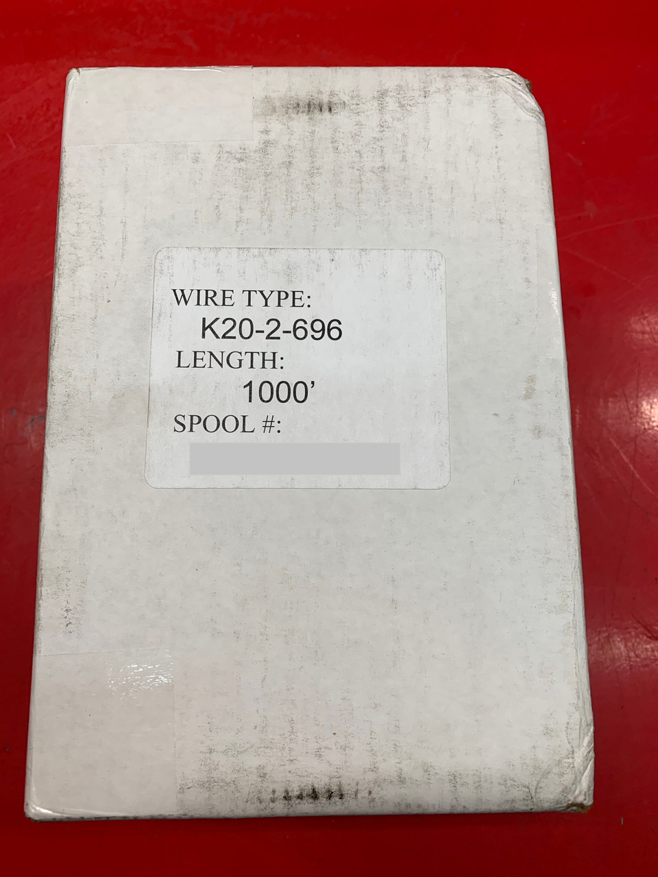Temperature Survey T/C Wire - Certified to 2000 Deg F - 1000' Spool