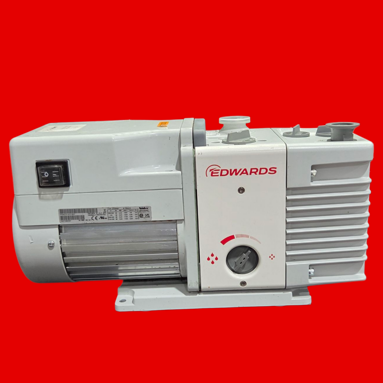 Edwards RV5 Two-Stage Rotary Vane Vacuum Pump, A65302906