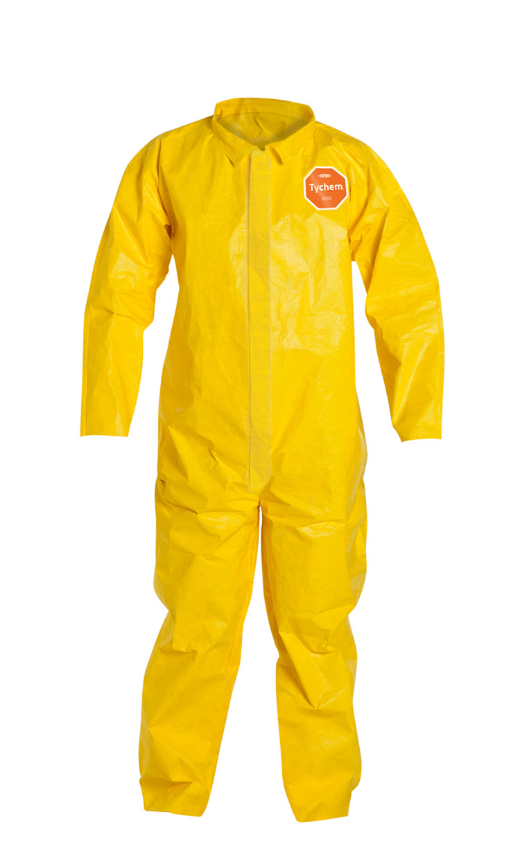 Dupont Tychem QC120SYL3X001200 Standard Coveralls Size 3X Box of 12