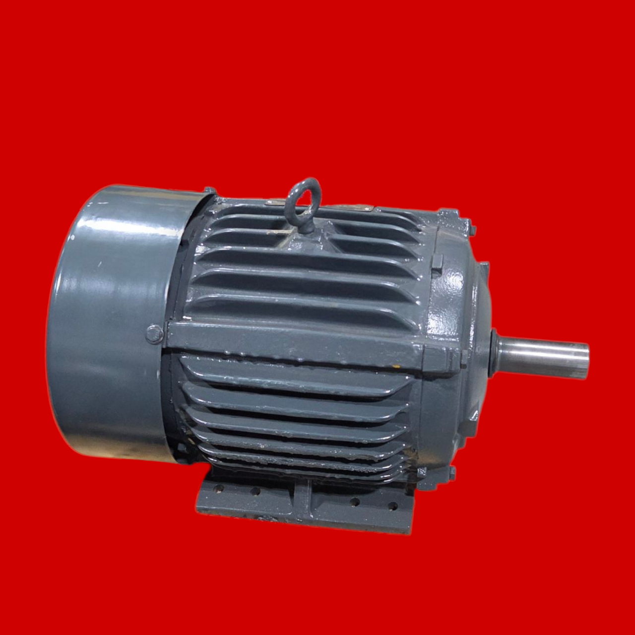 US Motors NIDEC Model FR88 Severe Duty Motor - 7-1/2 hp, 1800 rpm, 3 ph, 190/380//208-230/460 V, 213T Frame, TEFC (Totally Enclosed Fan Cooled) Enclosure, 50/60 Hz, 1455 rpm - 1765 rpm Base, Horizontal / Foot Mount, Continuous Duty, H7P2D
