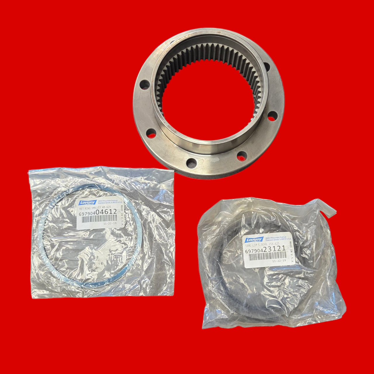 Lovejoy 697904231182 FMDMIS 3E Sleeve With Seal and Retaining Ring