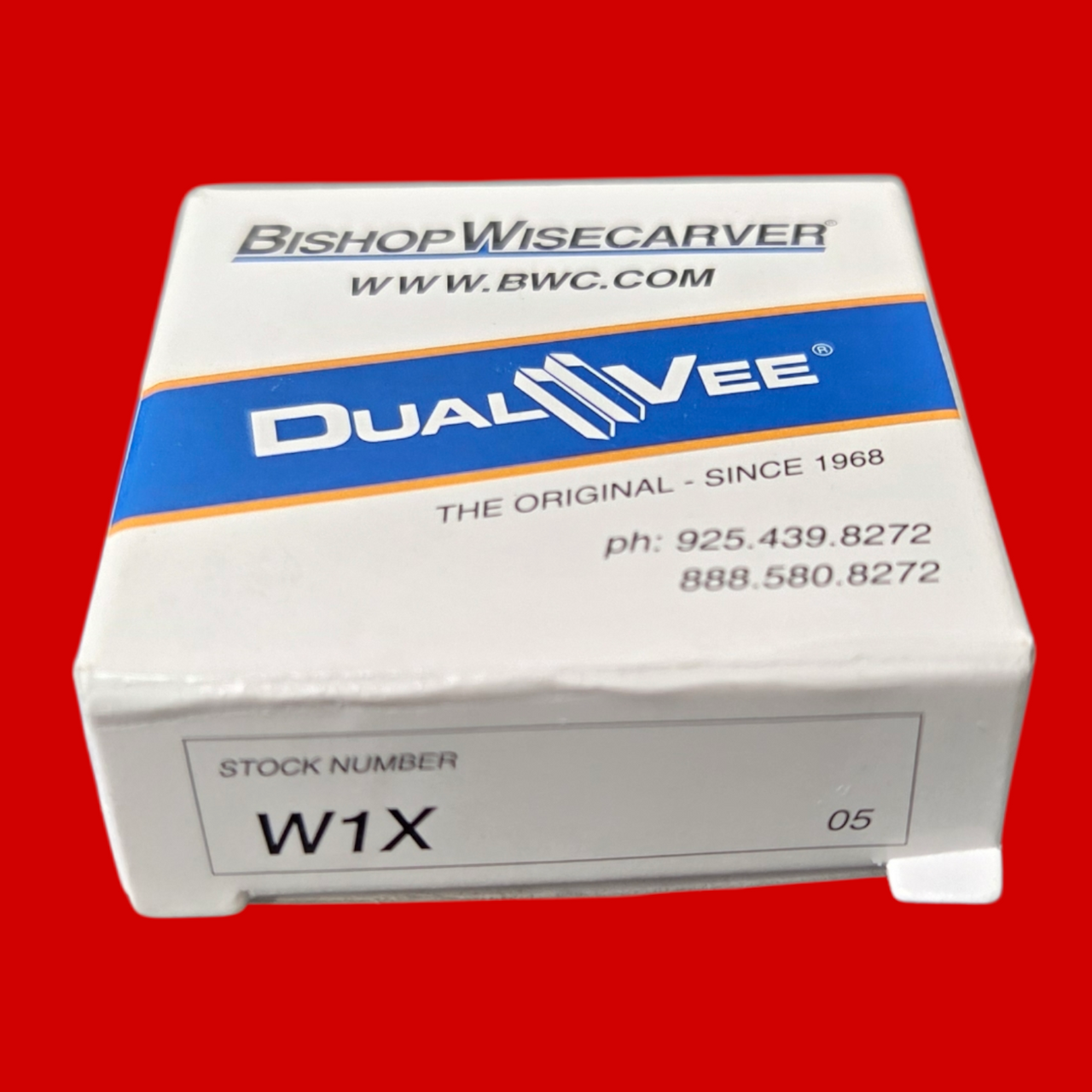 Bishop Wisecarver W1X Linear Rail Wheel-DualVee - WX Series, 1 in Wheel Size 