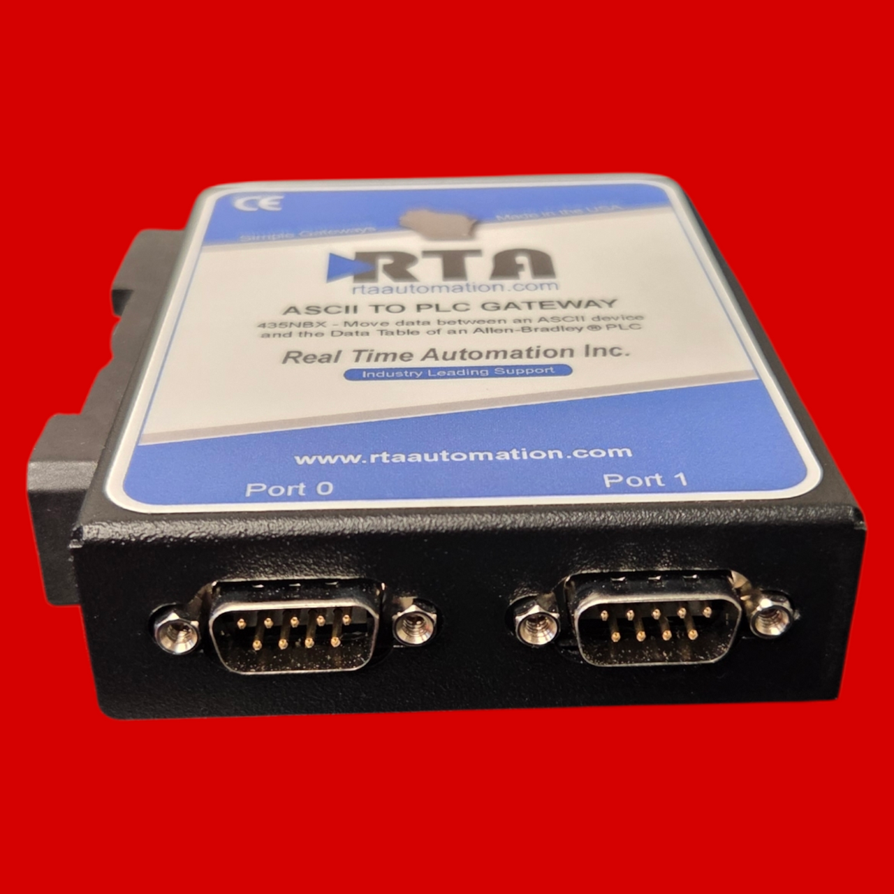 Real Time Automation ASCII to PLC Gateway, 435NBX-N700