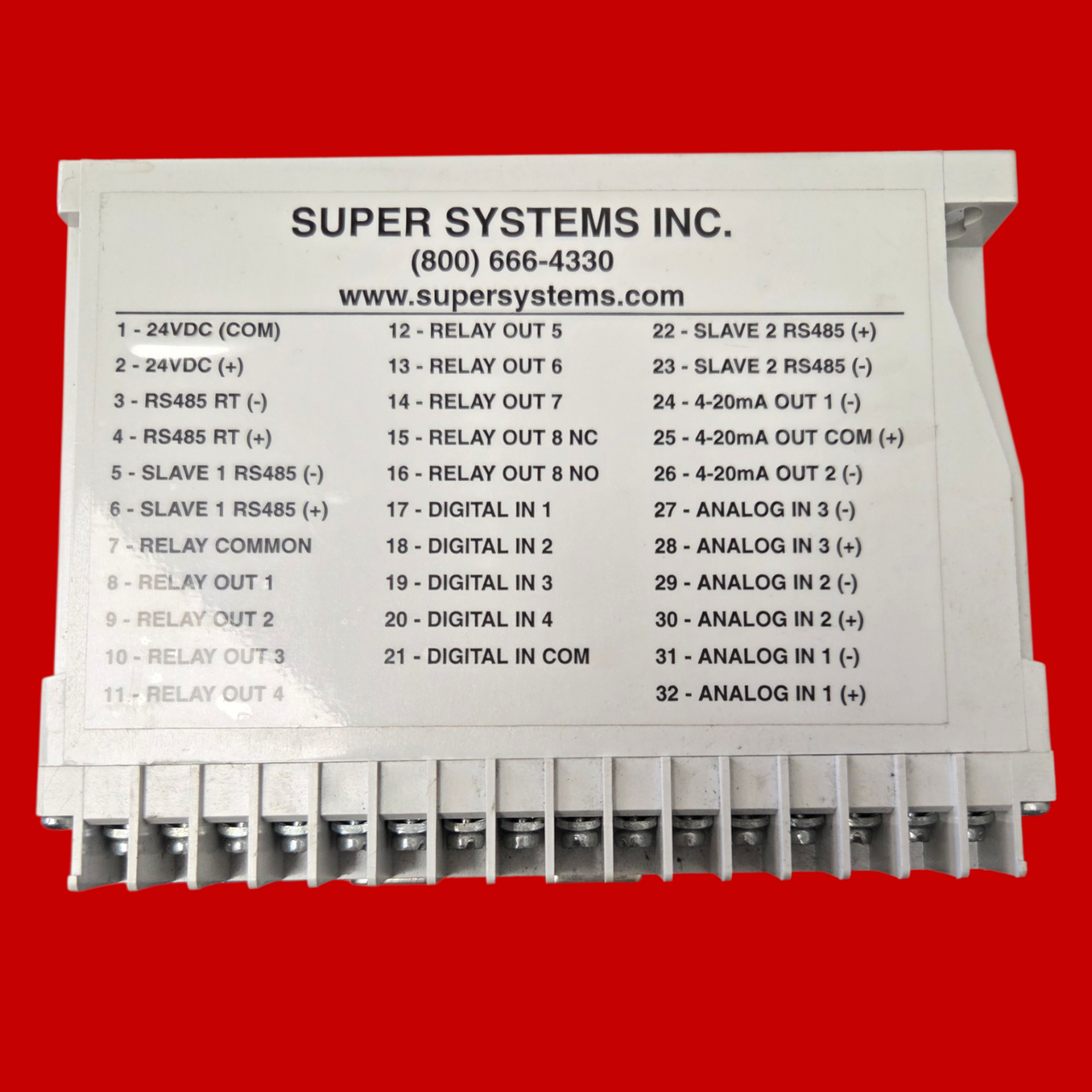 SSI Super Systems 9220 Vacuum Furnace Controller, 13374