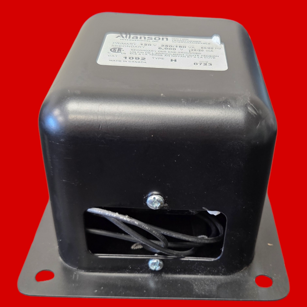 Allanson 1092-H Single Pole Ferromagnetic Transformer