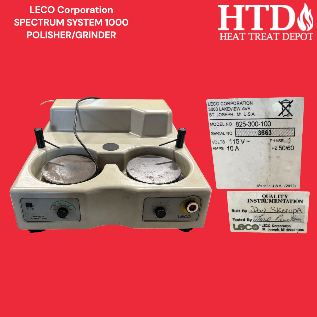 LECO SPECTRUM SYSTEM 1000 POLISHER/GRINDER