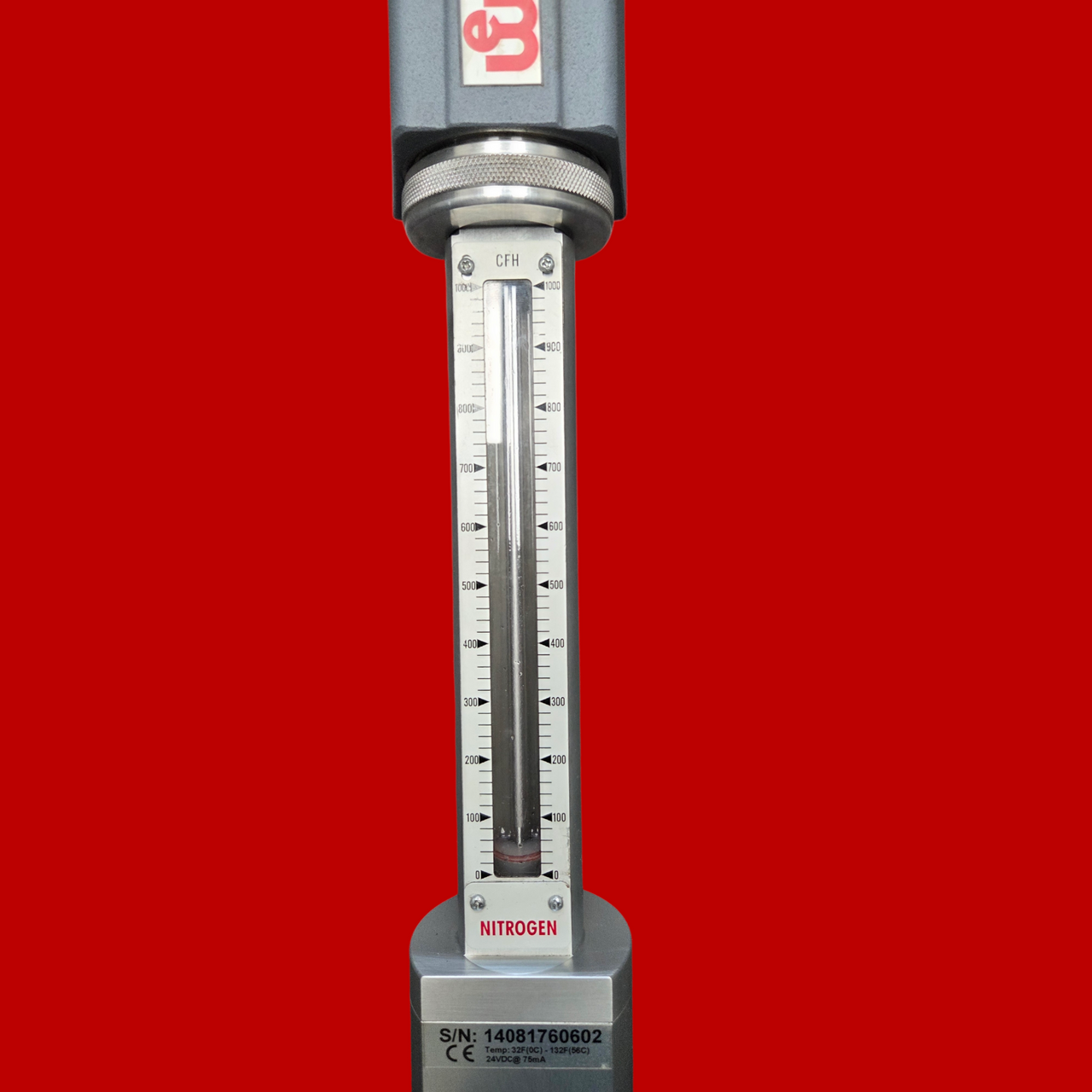 Waukee Valve-Tronic Plus, VTP-M10-1 with CFH 0-1000 Nitrogen Flow Meter,  M-10VTP