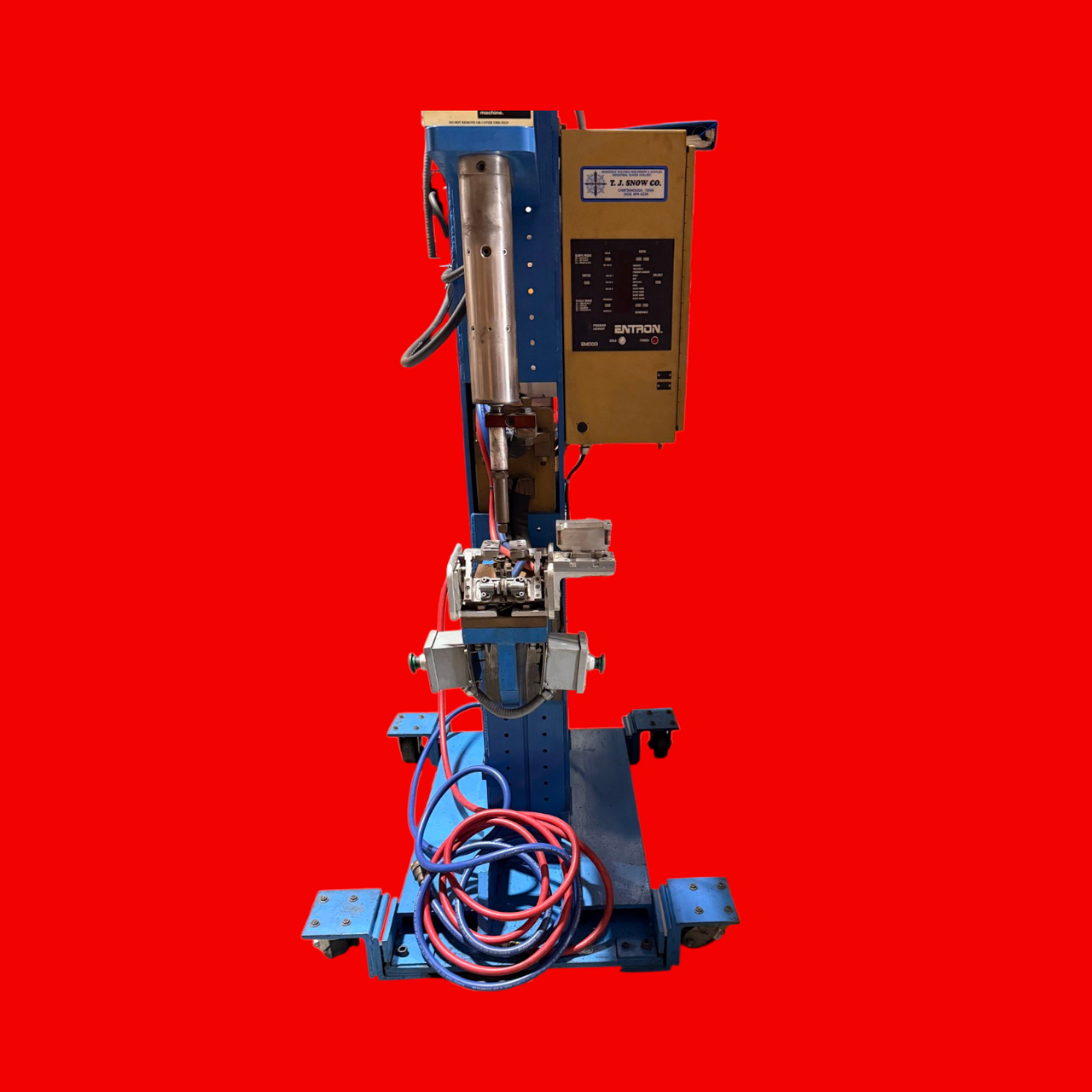 T.J. Snow Co, Inc. Resistance Welder: Single Gun Platen Style Slimline w/ Chiller- NM001725