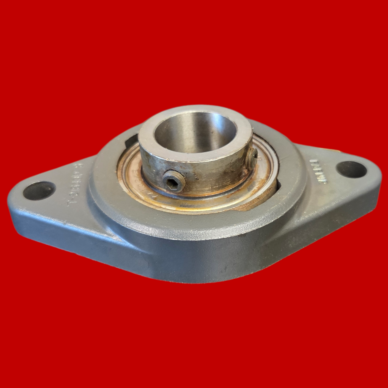 Fafnir SCJT1 1/8 Two-Bolt Flanged Mounted Bearing Setscrew Locking