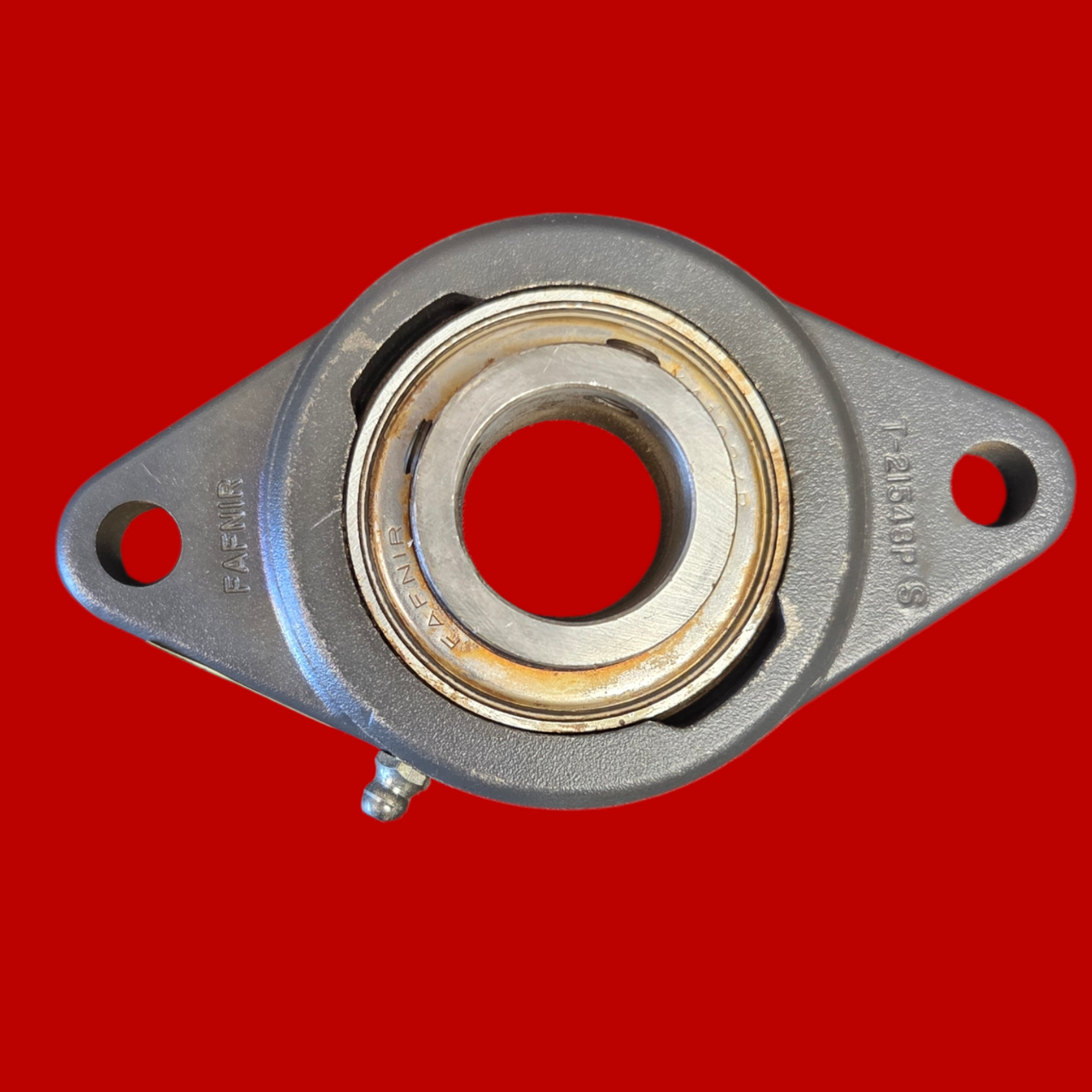 Fafnir SCJT1 1/8 Two-Bolt Flanged Mounted Bearing Setscrew Locking