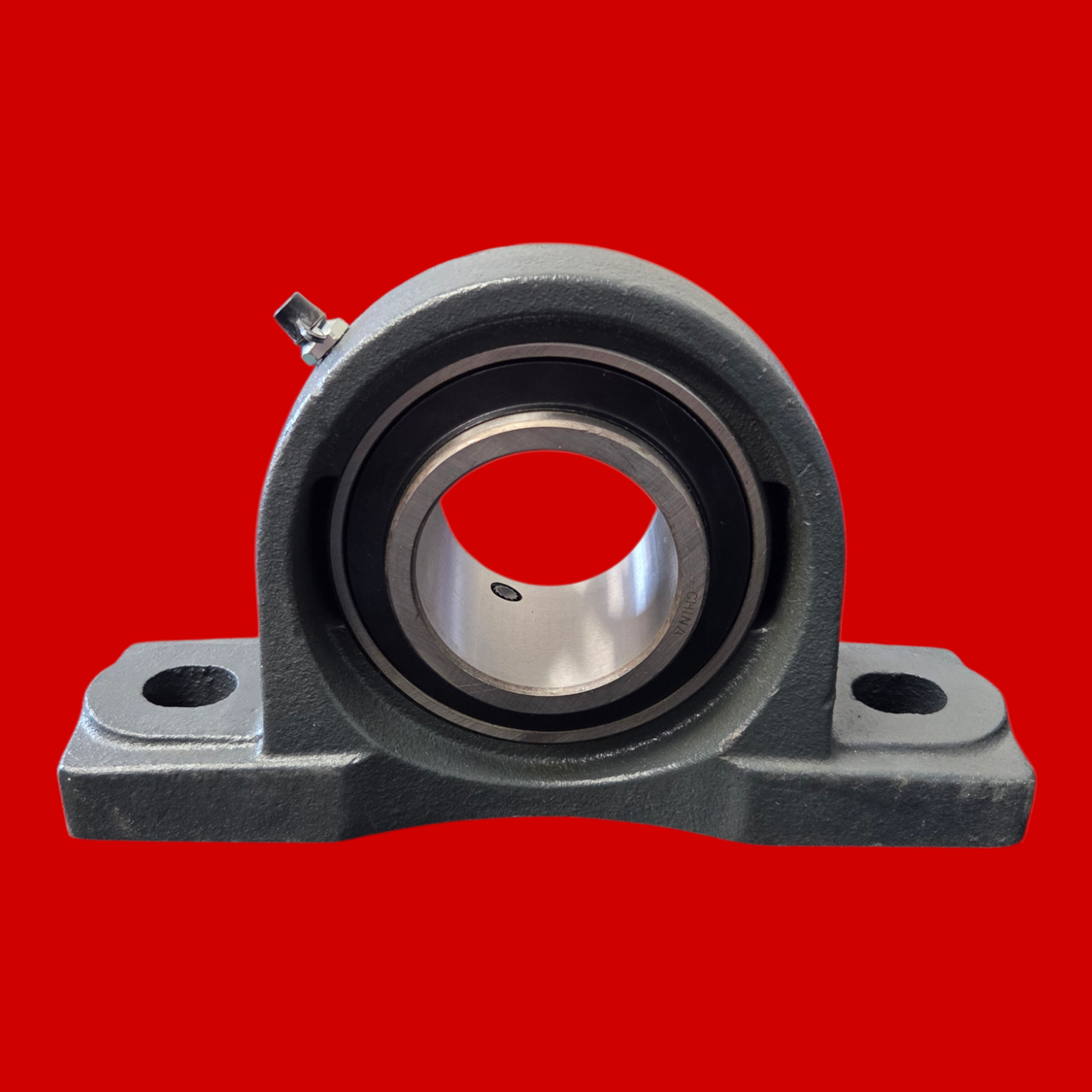 Hi-Light USA UPC211-35 Two Bolt Cast Iron Pillow Block Bearing, 2-3/16" Bore