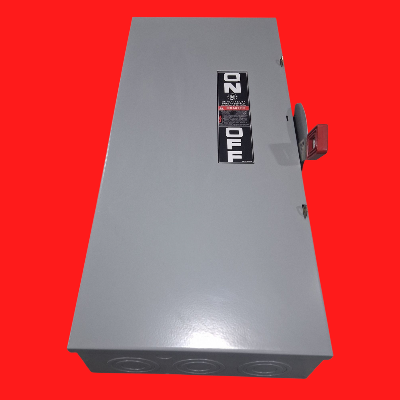 General Electric TH3364 Heavy Duty Fusible Safety Switch 3-Pole, 200 Amp, 600 Volt