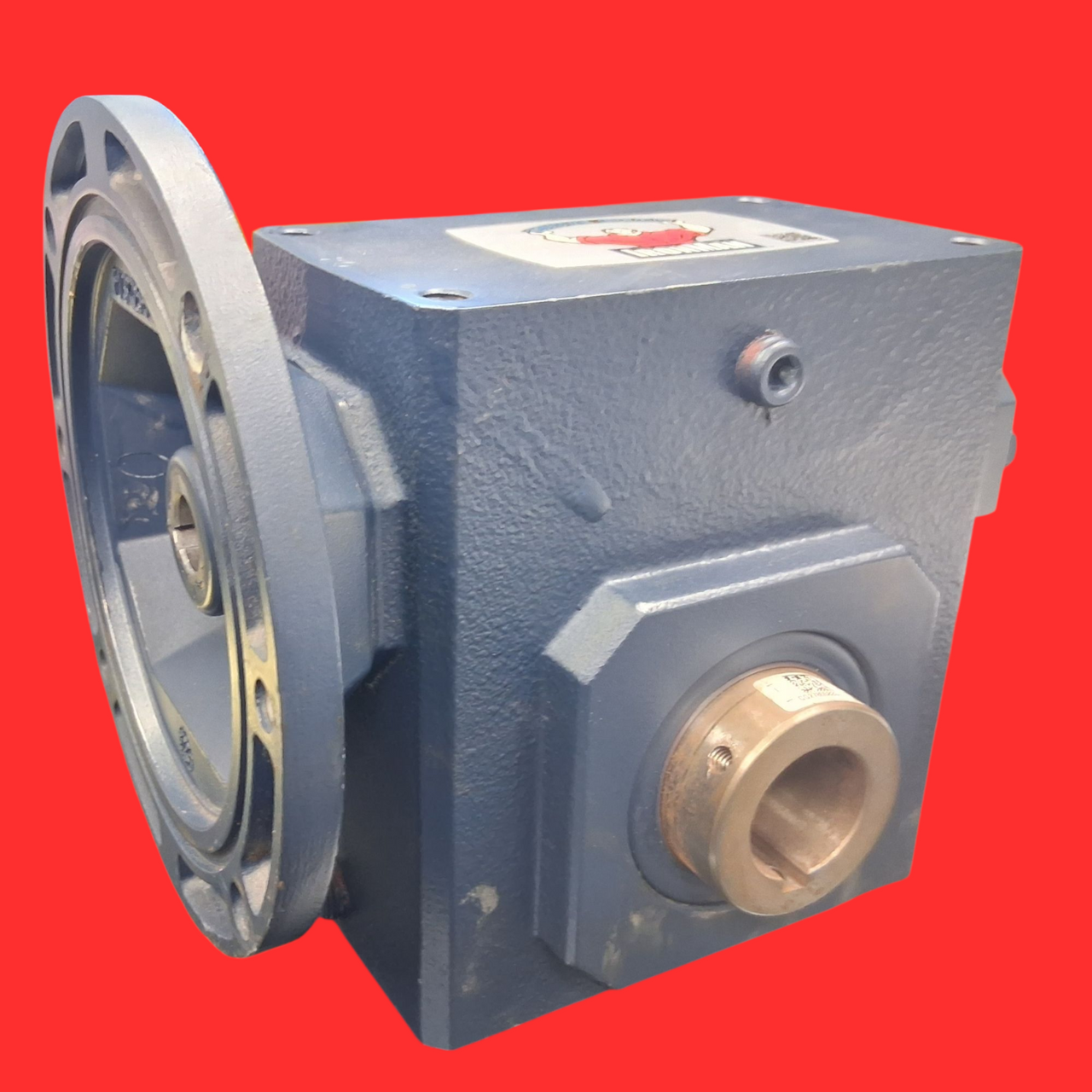 Grove Gear IronMan GRL-HMQ-821-20-H1-56-19 Cast Iron Single-Reduction Worm Reducer