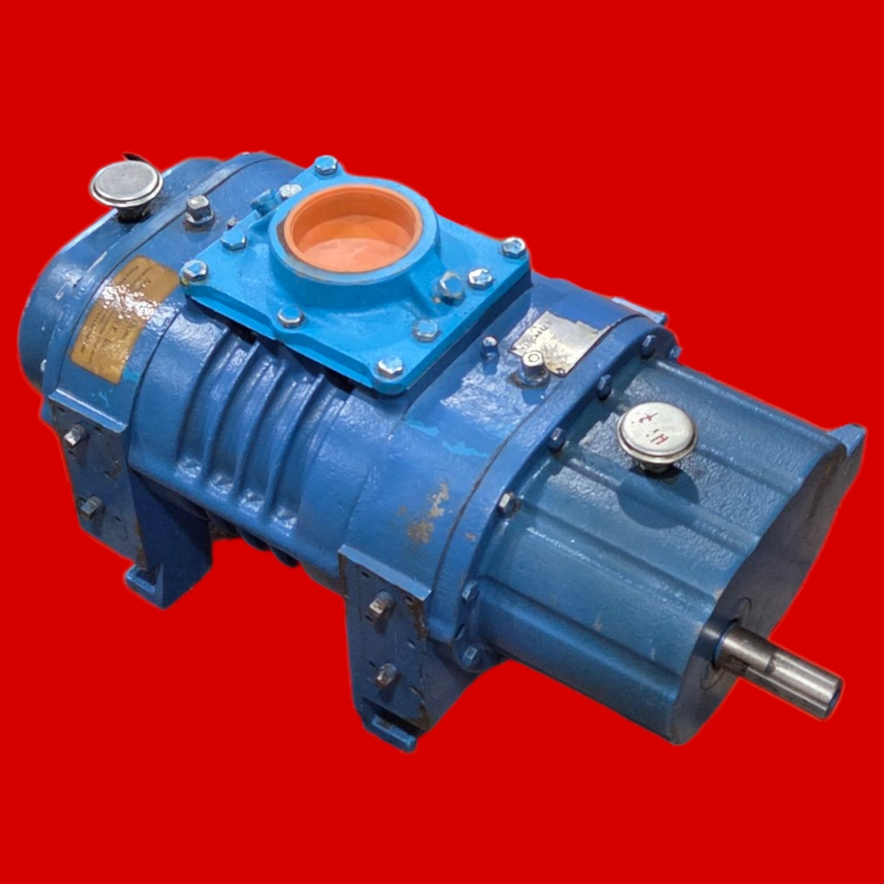 Tuthill Rotary Positive Displacement Blower, 3-Lobe Design, 3206-46L3