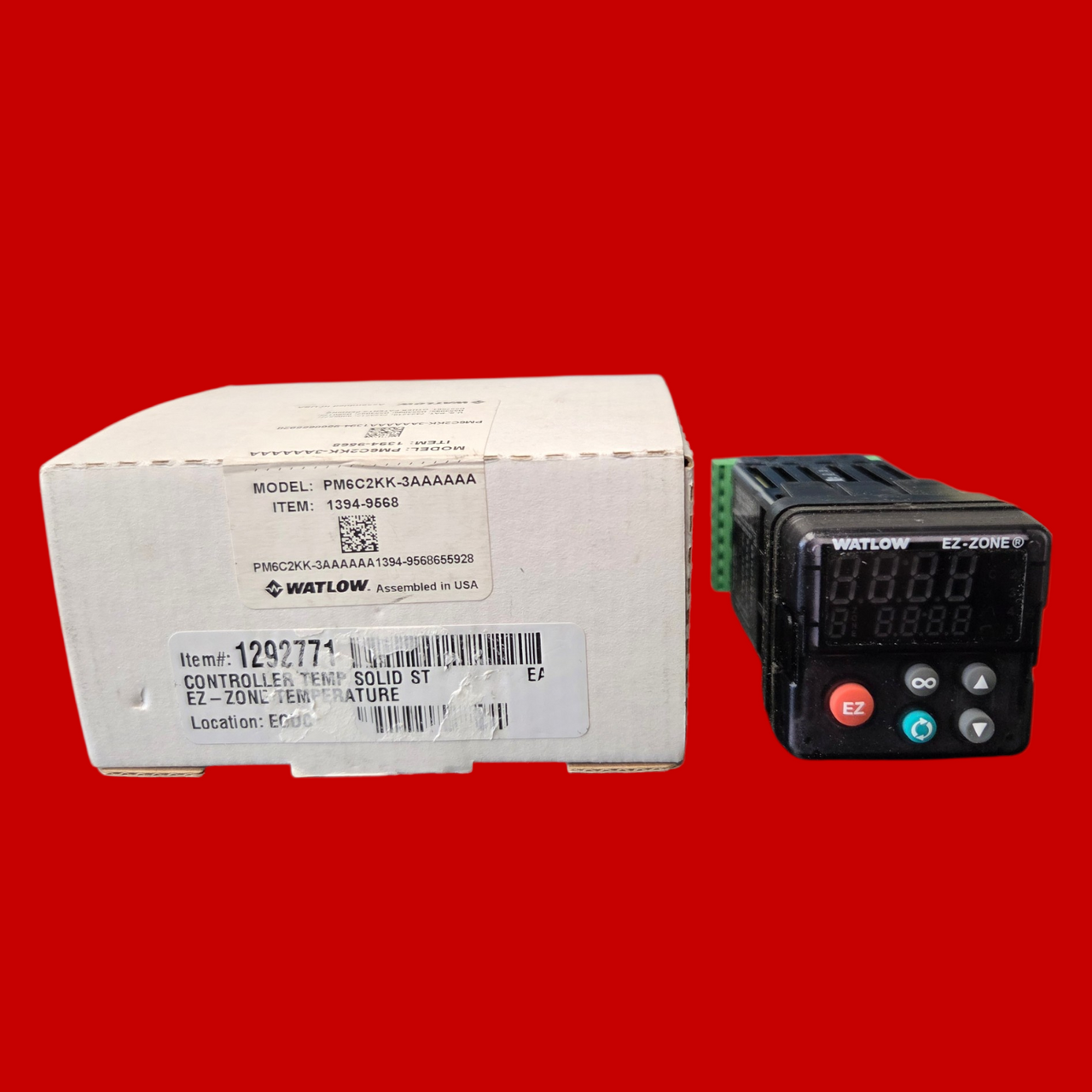 Watlow PM6C2KK-3AAAAAA EZ-ZONE Temperature Controller 