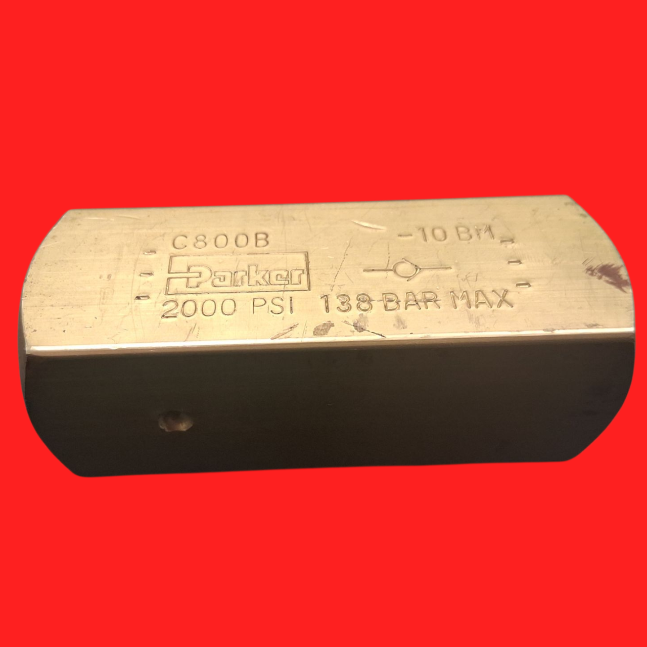 Parker 1/2" NPT Colorflow Check Valve- C800B