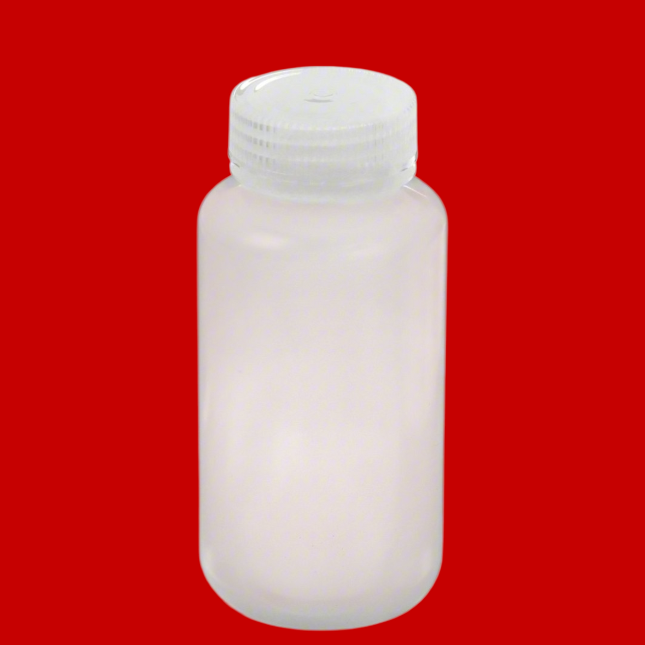 Clear 250mL Bottles with Caps, Clear Plastic, Pack of 11