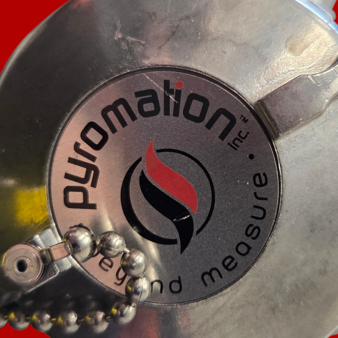 Pyromation SS2R-17B8-24-31,NT Type S Thermocouple Assembly with Ceramic Protection Tube, 24" Insertion Length