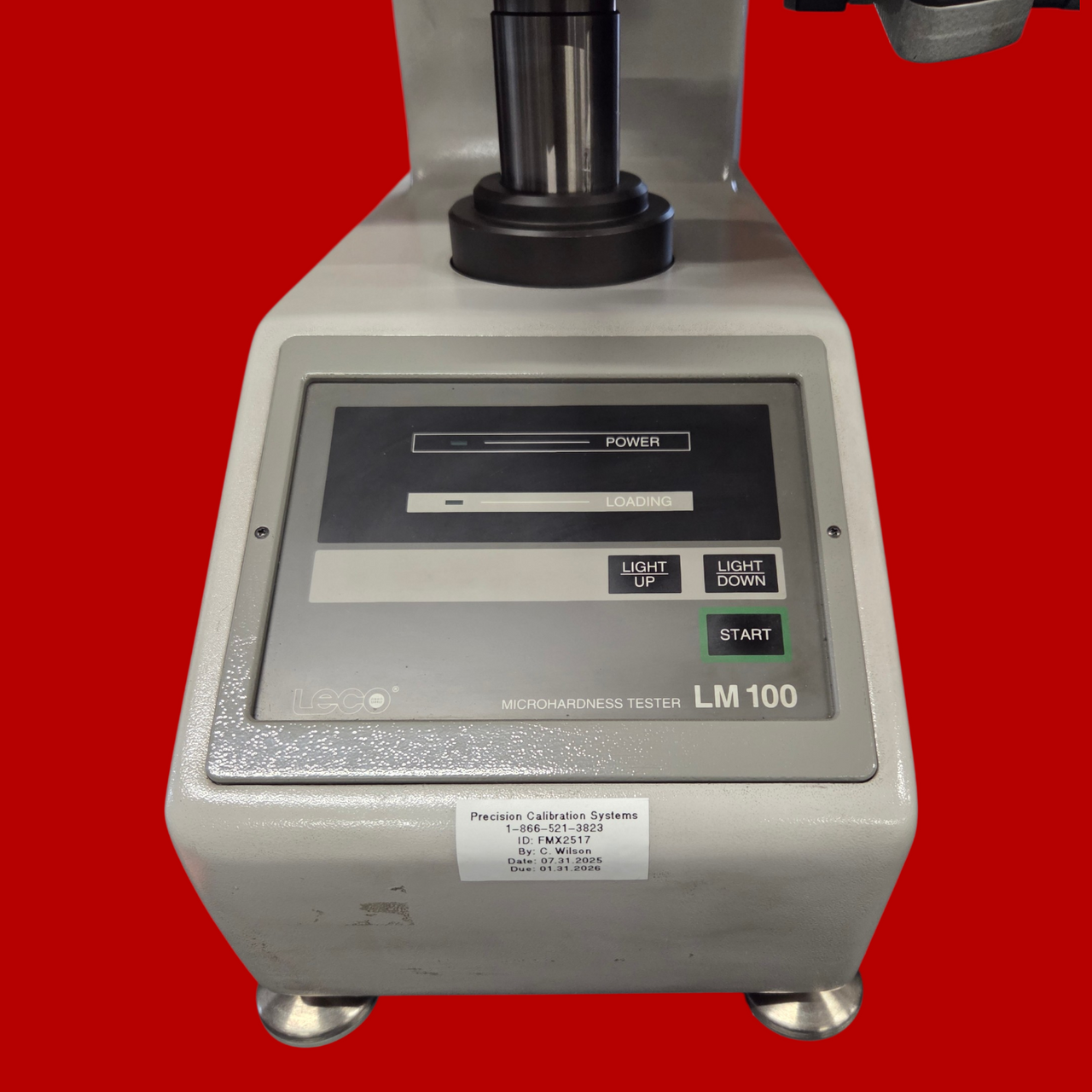 LECO LM Series Microindentation Hardness Testing System, LM 100 with AMH55 Lite Package