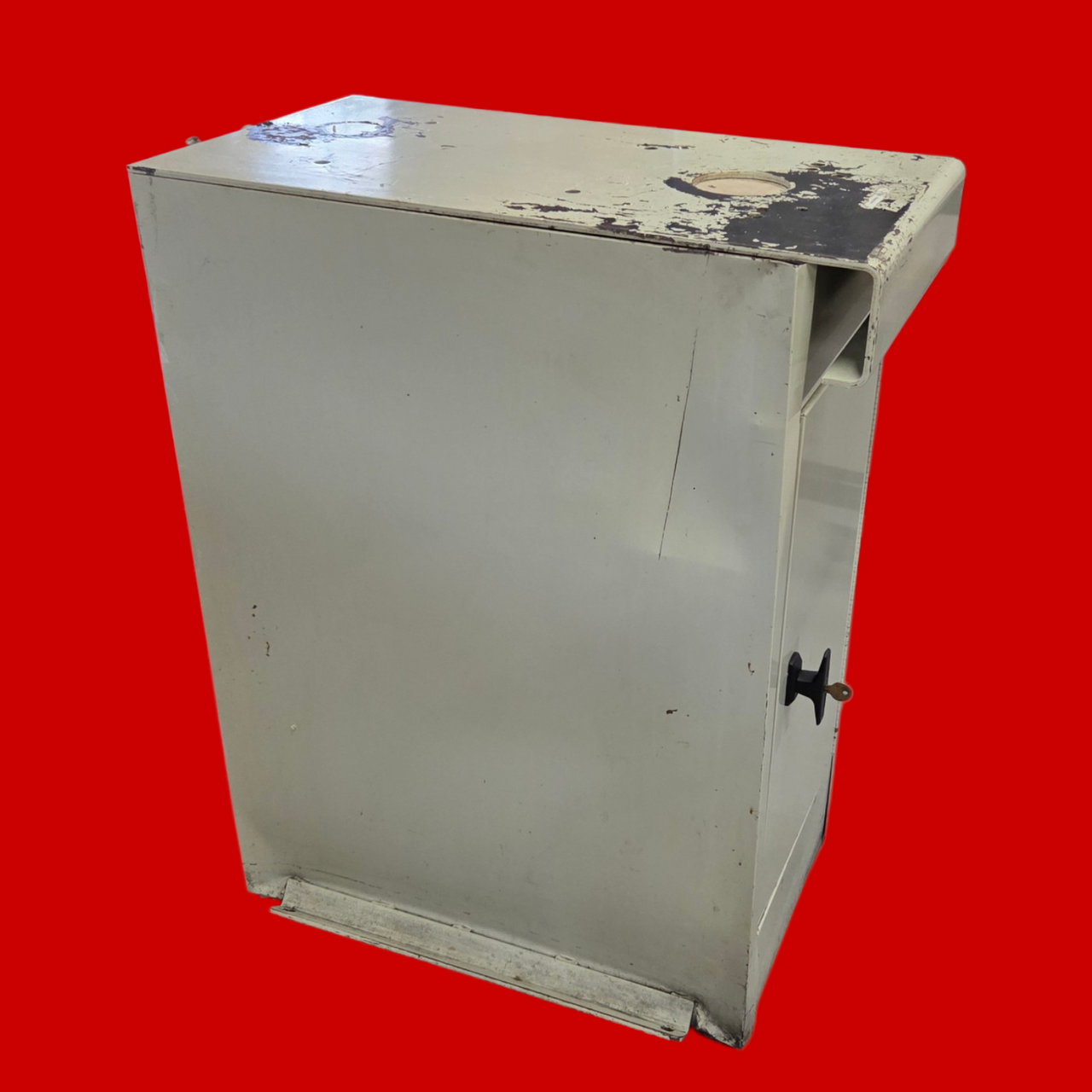 Hardness Tester Stand with Lockable Bottom Storage Space, 34"H X 27-1/2"D X 15"W
