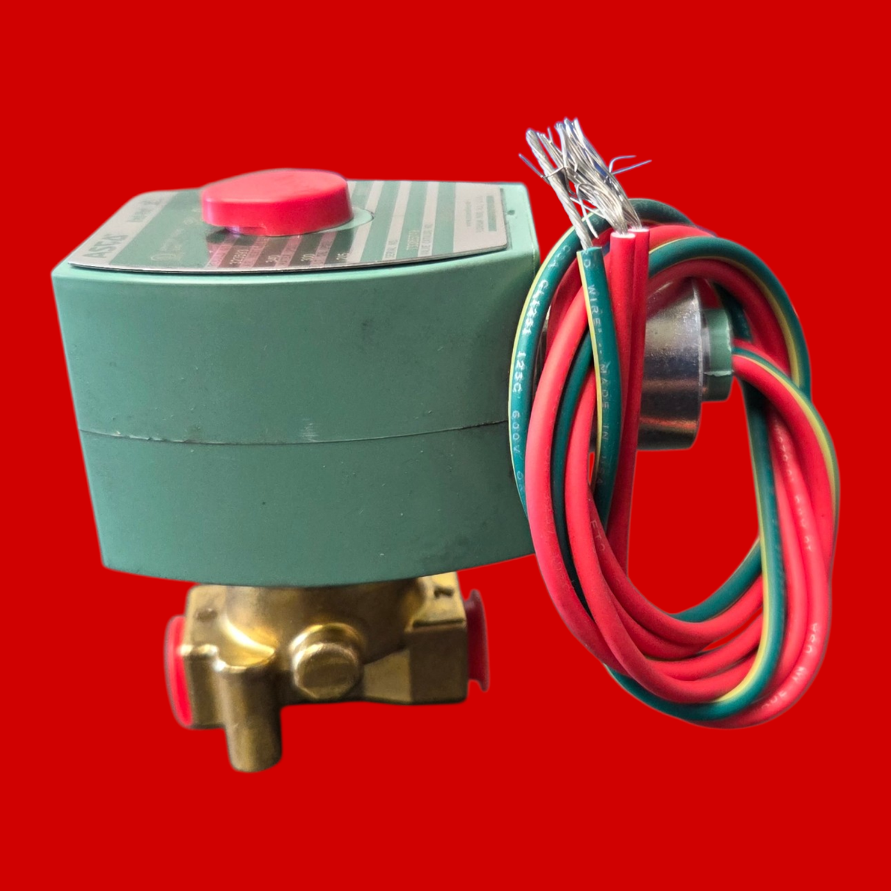 ASCO 8262H232 2-Way, Direct-Acting, Normally Closed Solenoid Valve, 1/4" NPT