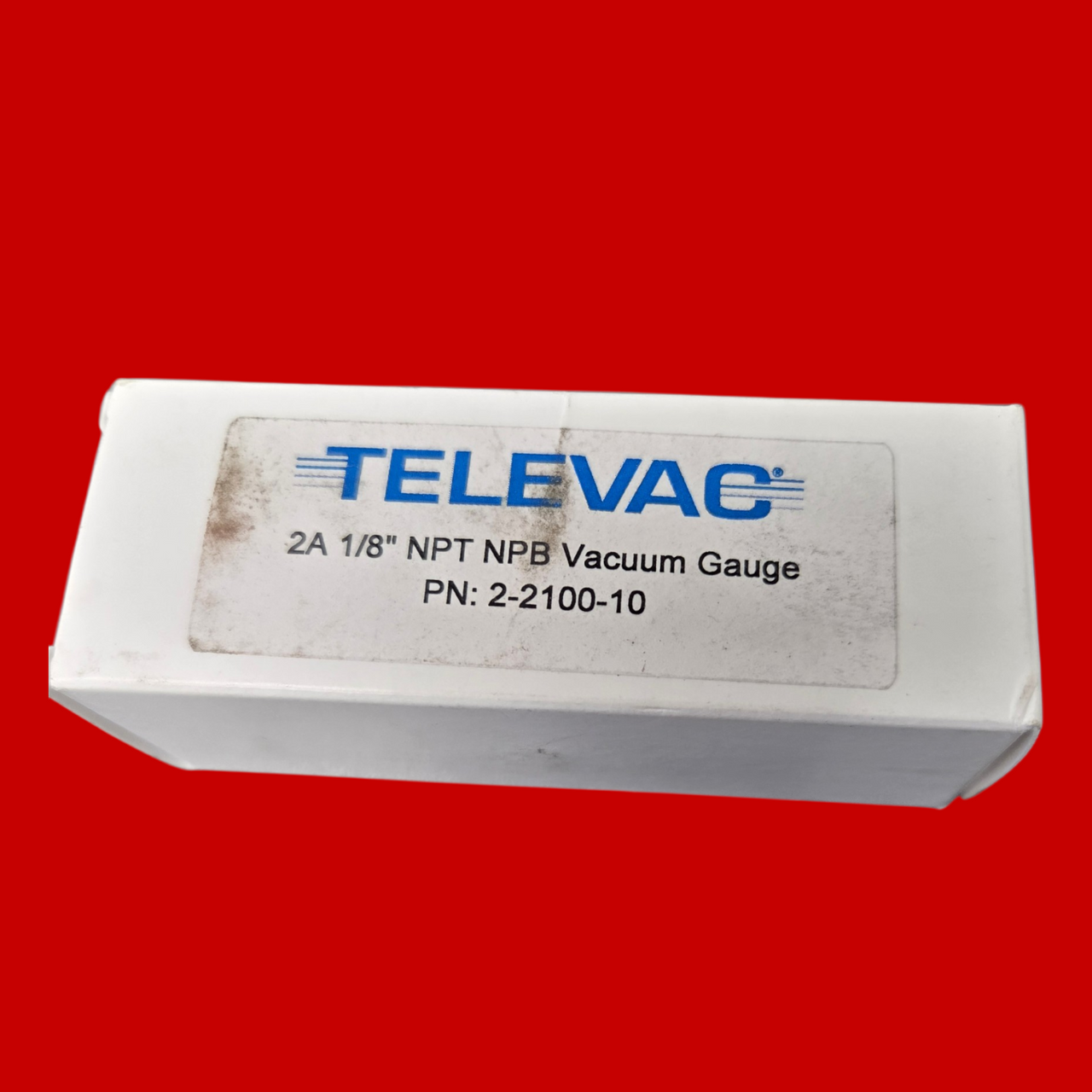 Fredericks 2-2100-10 Televac Thermocouple Passive Vacuum Gauge, 2A