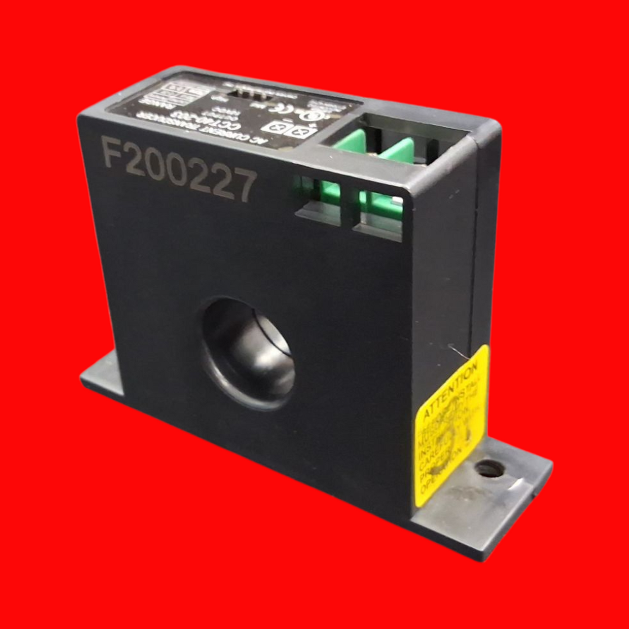 Dwyer AC Current Transformer 10/20/50 A Input, 0-10 V Output, Solid Core- CCT40-203