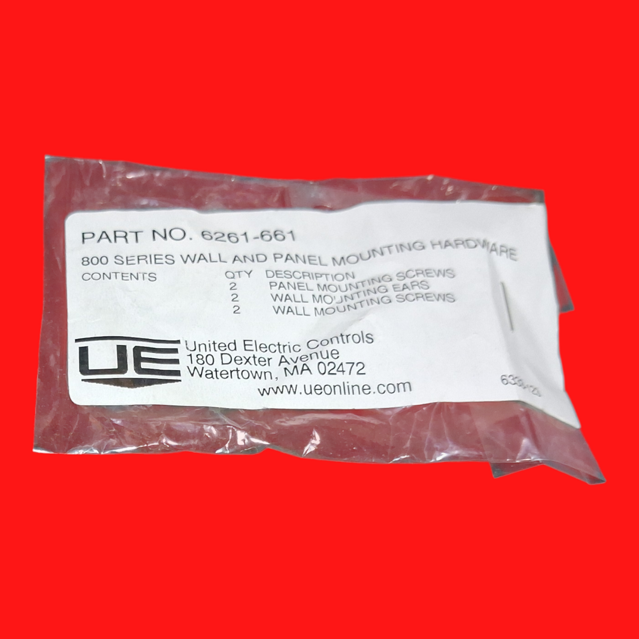 United Electric Controls 800 Series Indicating Temperature Switch- 800-6BS- Open Box