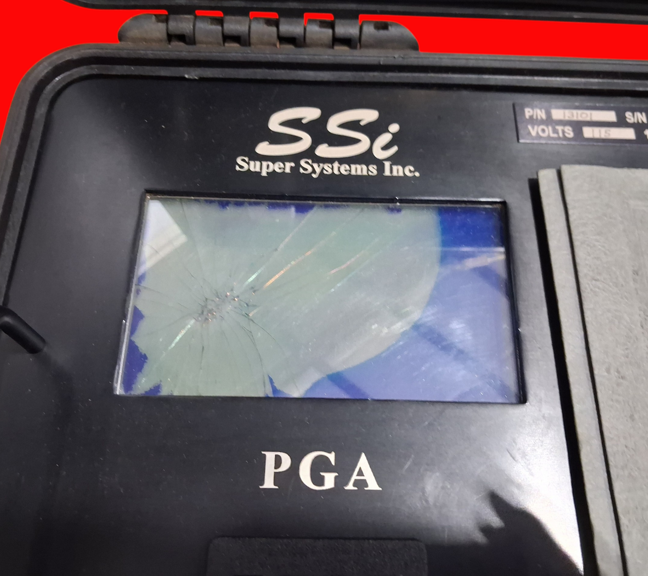SSi Super Systems PGA 3000 Gas Analyzer, 13101- BAD Screen