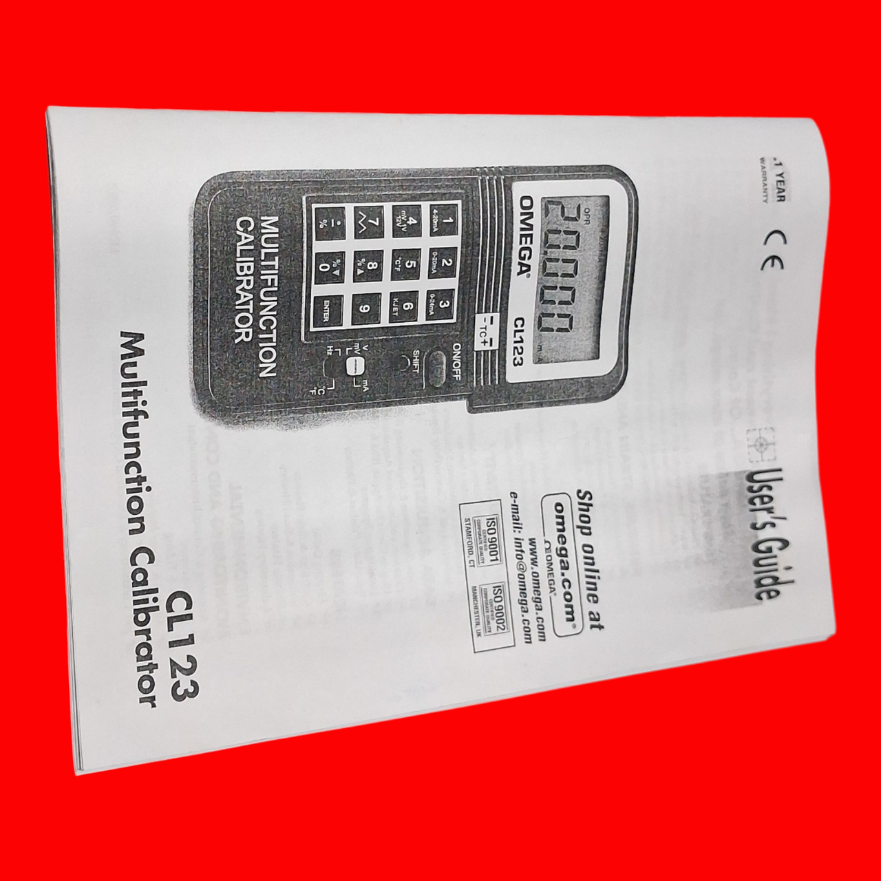 Omega Handheld Multifunction Calibrator CL123