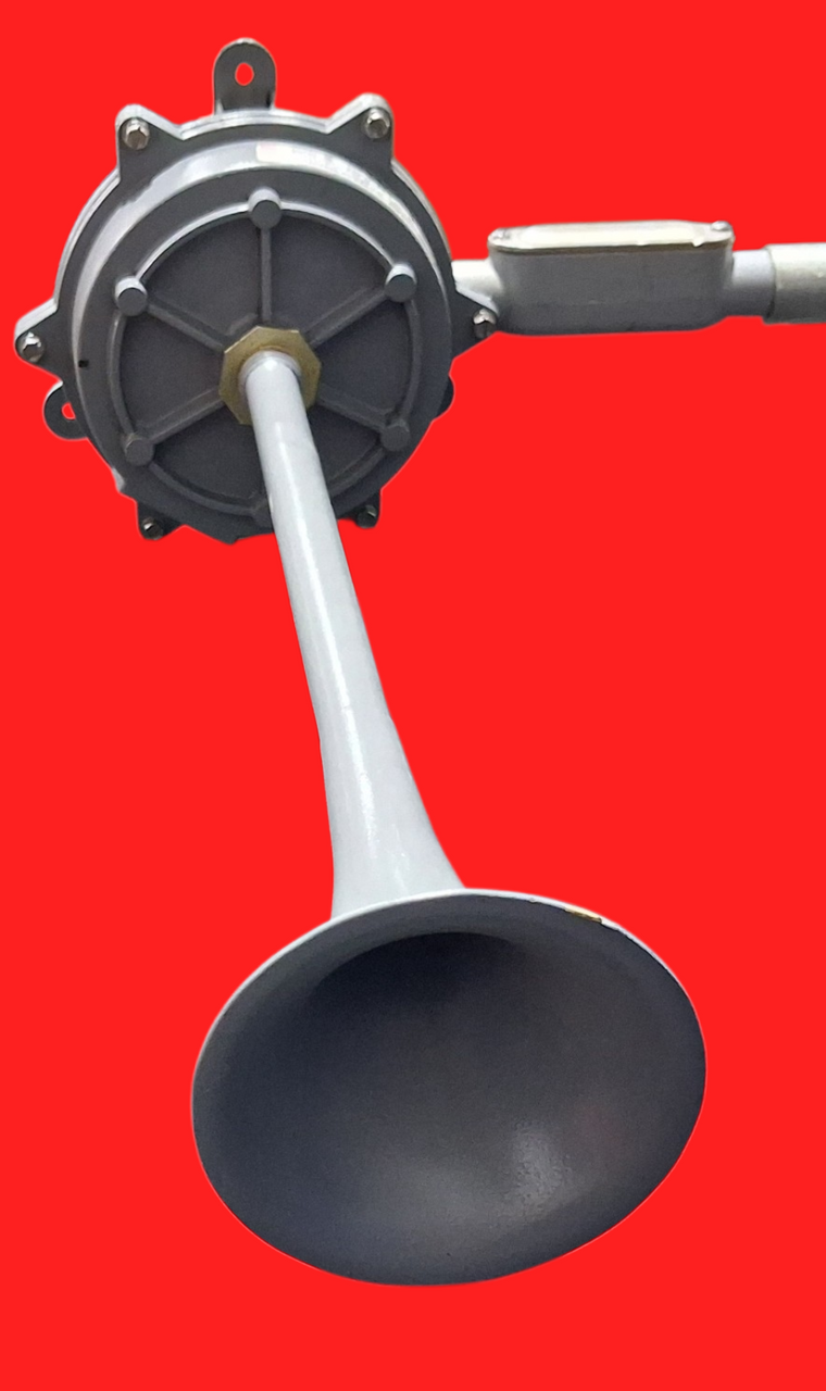 Federal Signal Corp. Model 55 Resonating Horn 120V, Gray 55-120-1