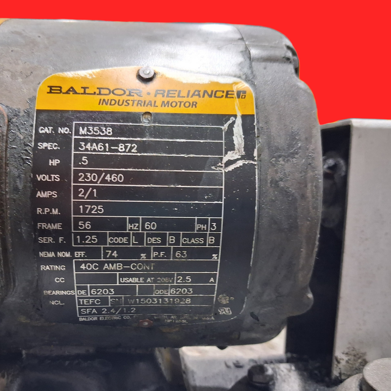 Oil Skimmers, Inc. Brill Horizontal Tube Type Oil Skimmer- Model 5H