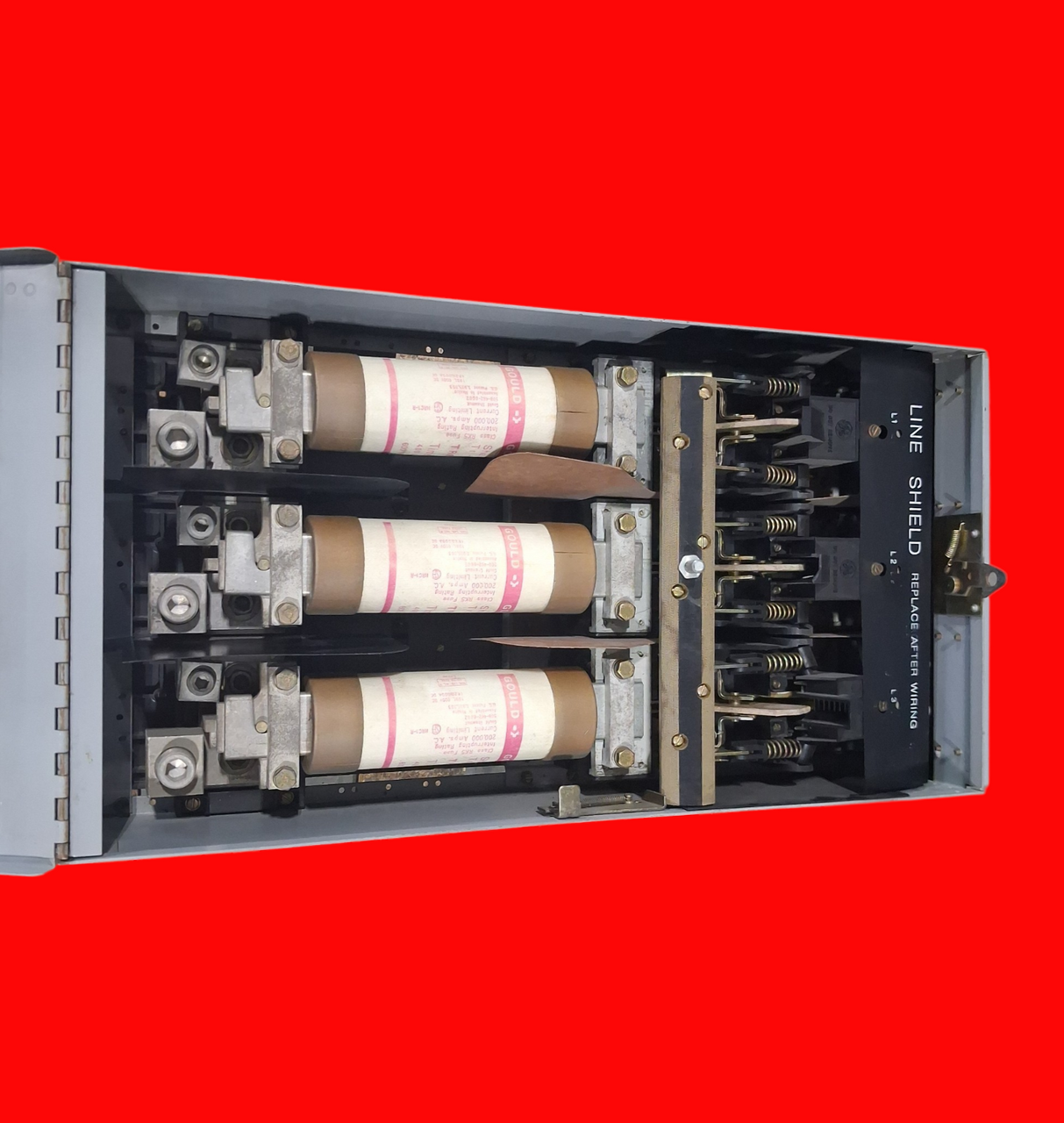 General Electric Spectra Series Fusible Panel Mount Switch ADS36400HB 