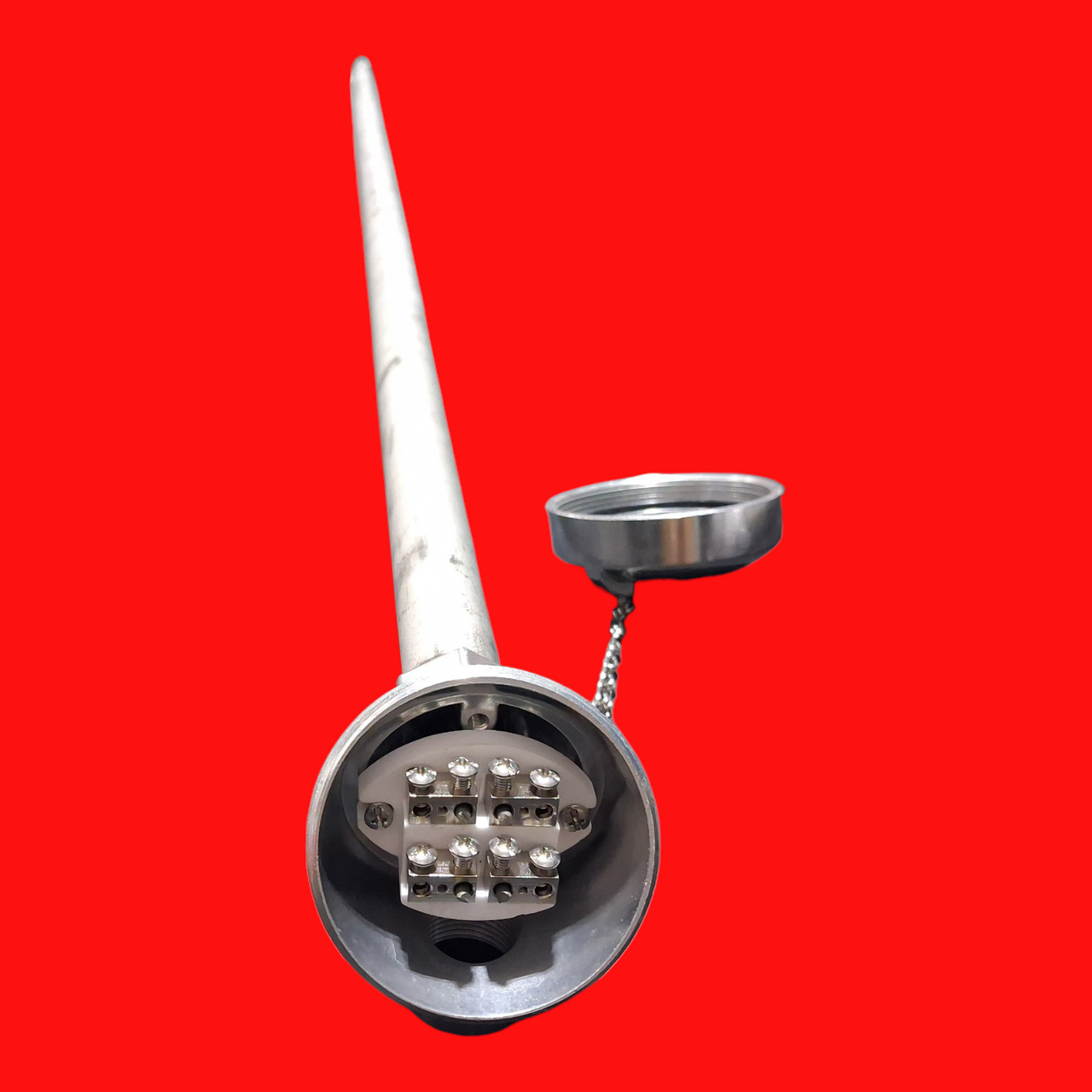 Pyro Service Company 47-1/2" Type K 304SS Thermocouple Protection Tube Assembly