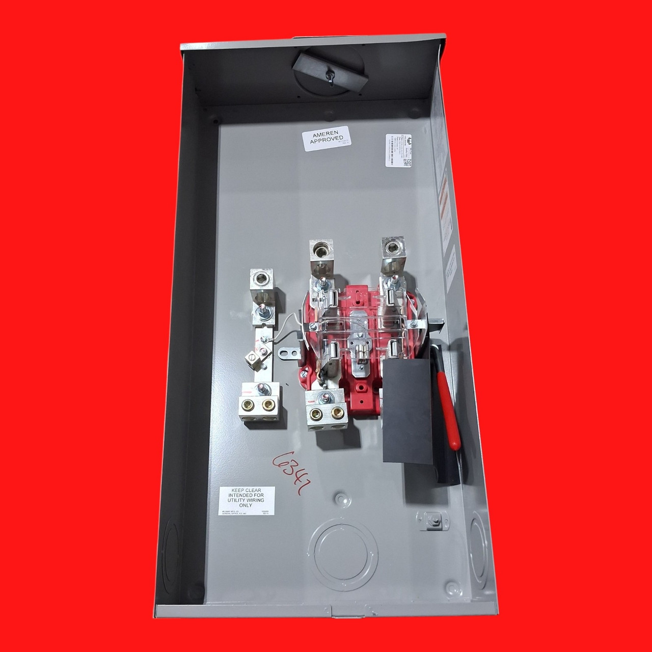 Milbank U5740-X-K3L-K2L-5T6-AMS 320 Amp (Continuous), Single-Position, Ringless Meter Socket