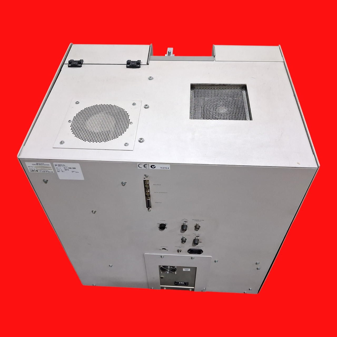 Leco Carbon Analyzer W/ Autocleaner, Dust Box, and Crucible Box C-200 Model 617-200-800