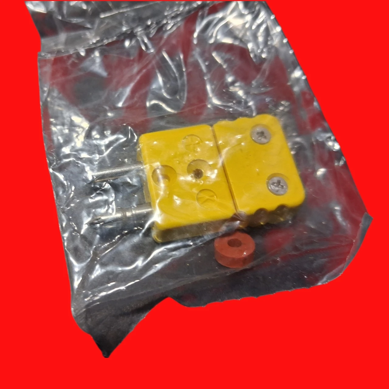 Marlin Type K Thermocouple Male Connector, Standard, 2 Pole