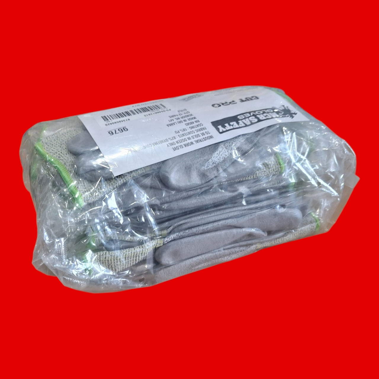MCR Safety CutPro 9676XL 13-Ga Dyneema Diamond Technology Shell - Cut Resistant Work Gloves - Polyurethane (PU) Coated- Size XL - 12 Pack