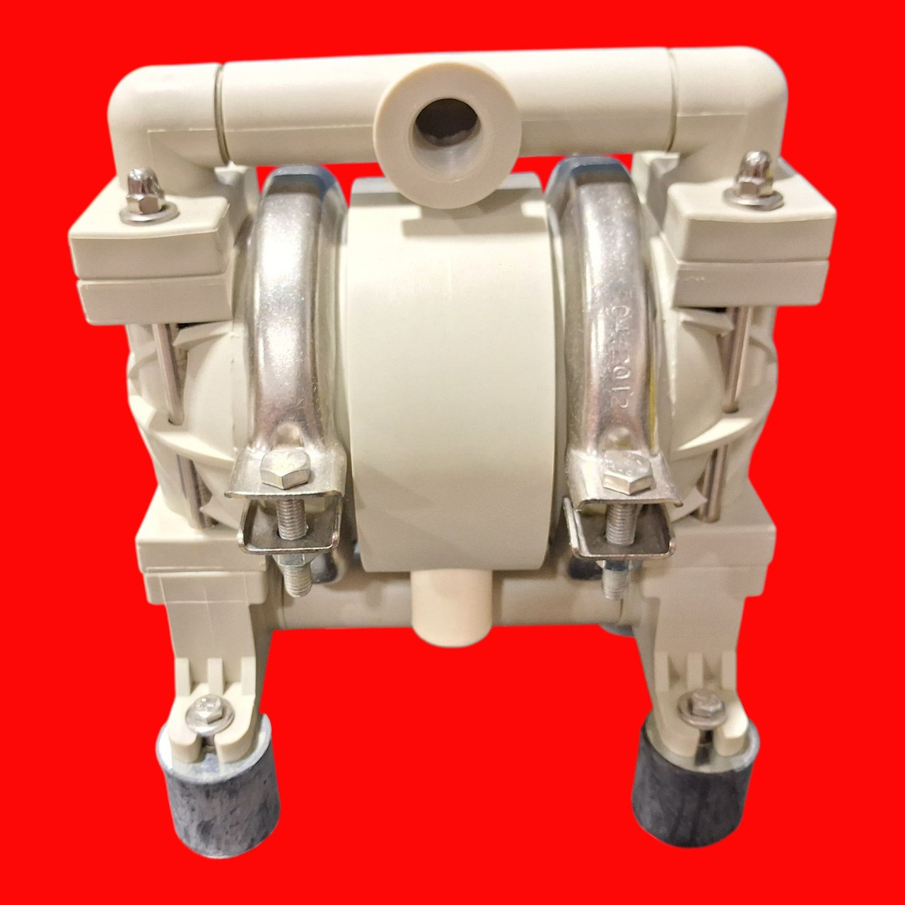 Depa DL15-PM-EET Air Operated Diaphragm Pump 1/2", Polypropylene