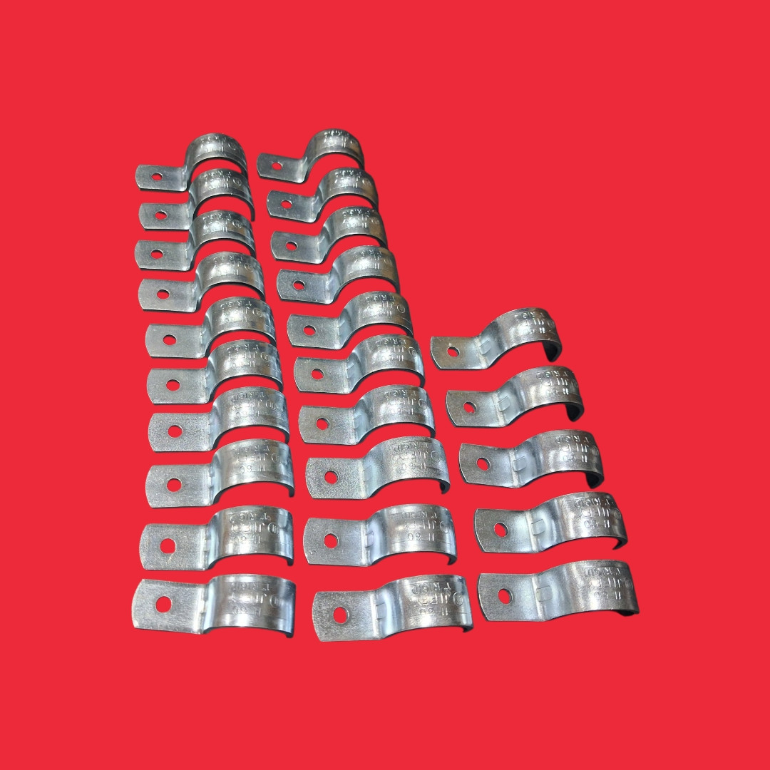 Minerallac H60M Jiffy Clip, One Hole strap, Fits 1" Rigid/IMC Conduit -  25PacK