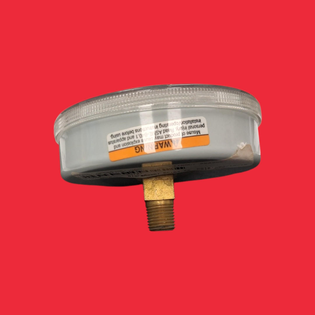 Qualitrol 50-35E Compound Pressure and Vacuum Gauge -10 to +10 PSIG, 3-1/2" Dial