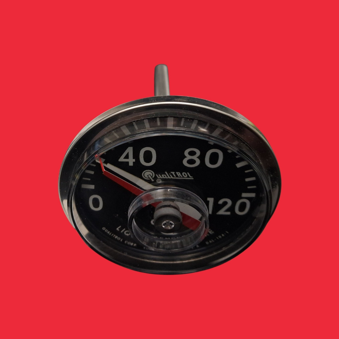 Qualitrol DAL-104-1 Liquid Temperature Gauge 0-120deg.C, 4" Dial