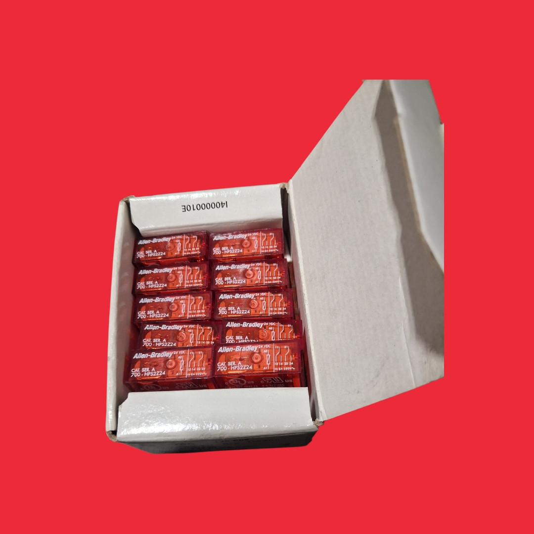 Allen-Bradley 700-HPS2Z24 Series A 24VDC, DPDT Safety Control Relay- Box of 10