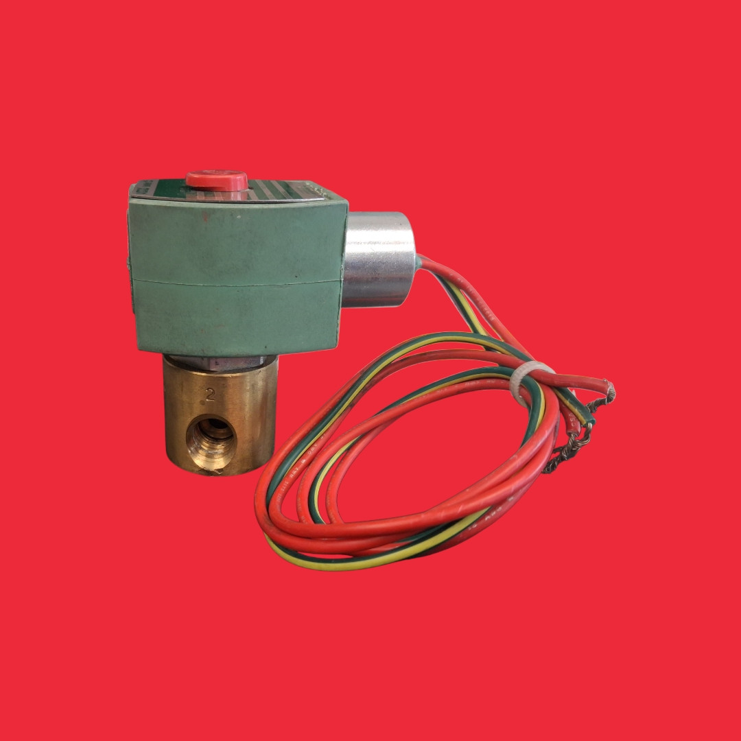 ASCO 1/4", 2-Way, Direct-Acting, Normally Closed Solenoid Valve- 8262G022