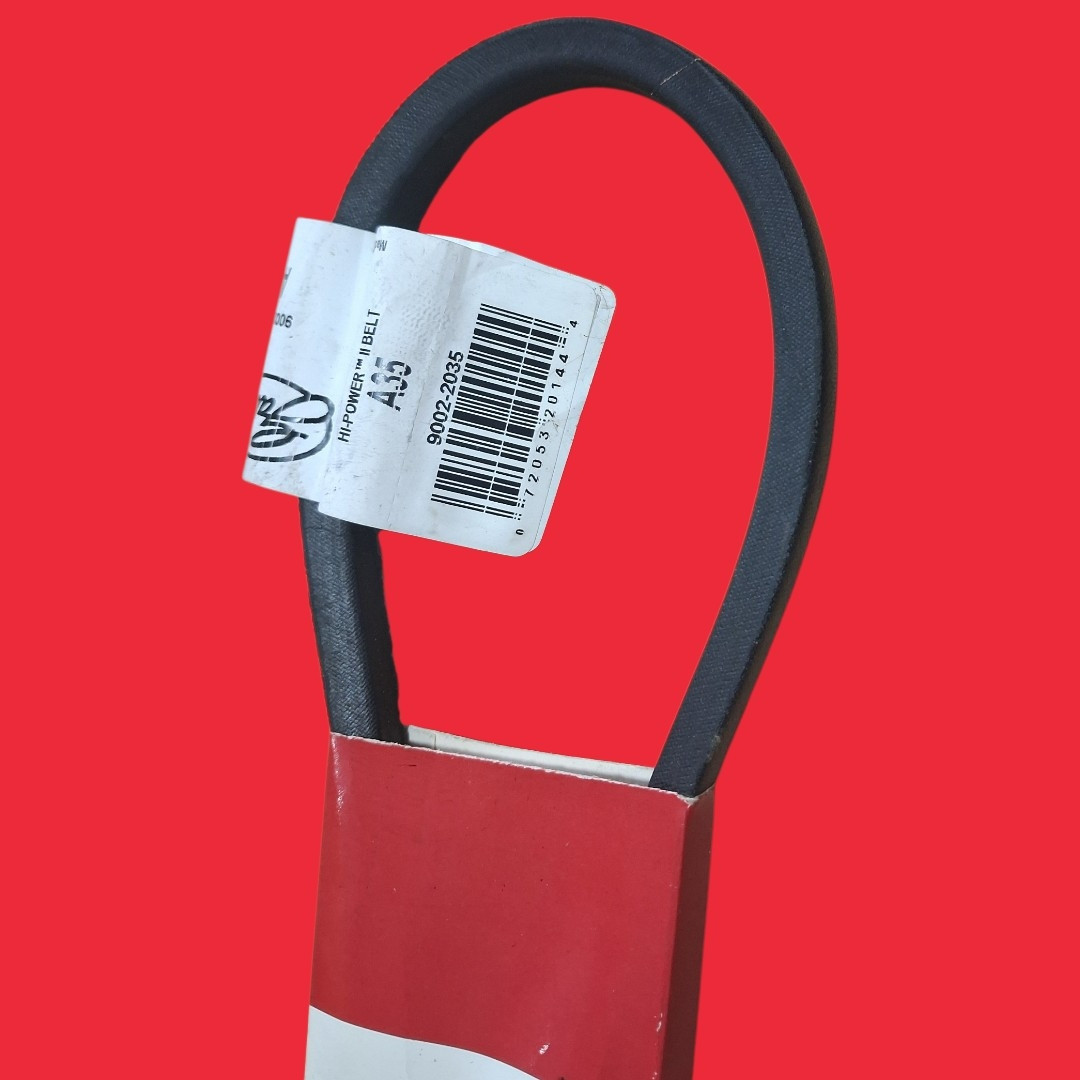 Gates 9002-2035 Hi-Power II A35 V-Belt 37 inch Length , 1/2 inch Width, 5/16 inch Thick